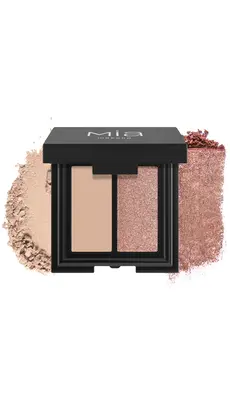 DOUBLE MATCH EYESHADOW DUO 02 Romeo & Juliet | MIA COSMETICS στο Makeupland.gr