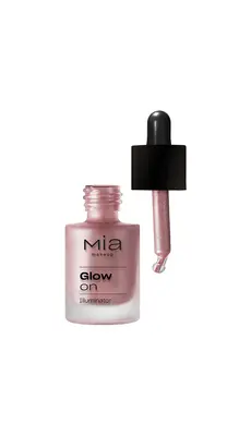 GLOW ON ILLUMINATOR IRIDISCENT PINK | MIA COSMETICS στο Makeupland.gr