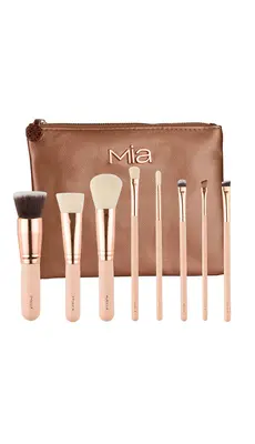 Mia Cosmetics Golden Rose Brush Set | NEW στο Makeupland.gr