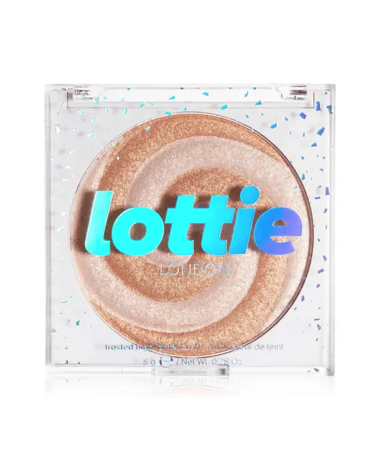 Lottie London Frosted Highlighter Swirl Cinnamon Bun | ΠΡΟΣΩΠΟ στο Makeupland.gr