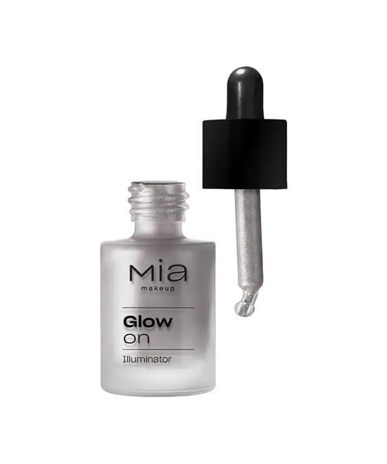 GLOW ON ILLUMINATOR METALLIC SILVER | MIA COSMETICS στο Makeupland.gr