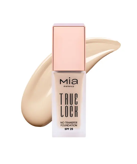 Mia Cosmetics True Lock No Transfer Foundation | 02 Chantilly | MIA COSMETICS στο Makeupland.gr