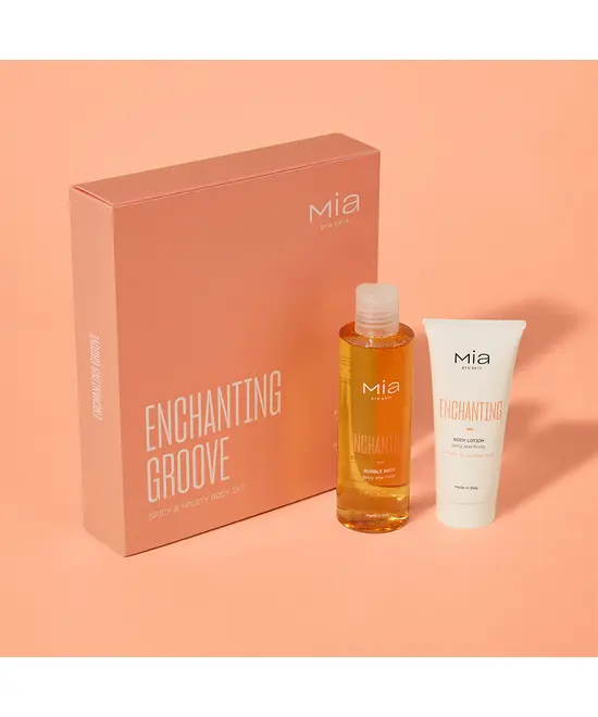 ENCHANTING GROOVE Spicy & Fruity Body Set | MIA COSMETICS στο Makeupland.gr