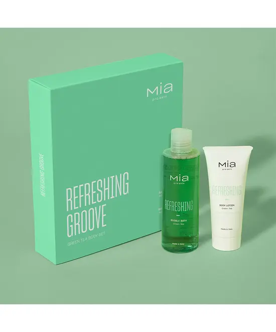 REFRESHING GROOVE Green Tea Body Set | MIA COSMETICS στο Makeupland.gr