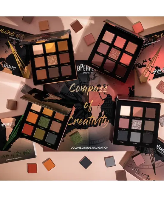 BPerfect Compass Of Creativity Vol 2 | Neutrals Of The North | ΠΑΛΕΤΕΣ ΣΚΙΩΝ στο Makeupland.gr