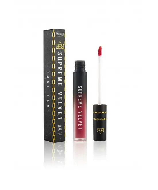 BPerfect Supreme Velvet Liquid Lips | Fast Lane | ΥΓΡΑ MATTE ΚΡΑΓΙΟΝ στο Makeupland.gr