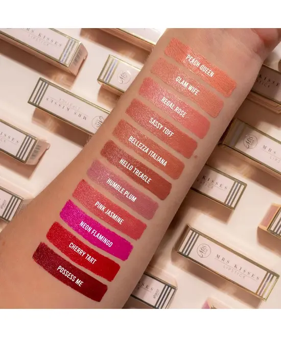 Mrs Glam Mrs Kisses Lipstick | Cherry Tart | ΚΡΑΓΙΟΝ στο Makeupland.gr