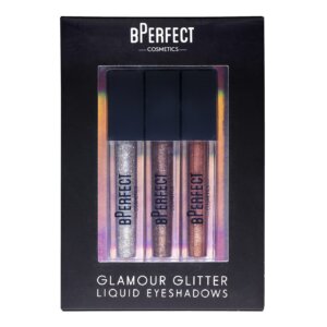 BPerfect Glamour Glitter Liquid Eyeshadows | Trio Set