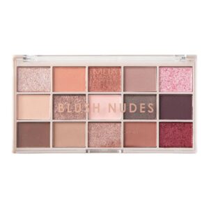 MUA 15 Shade Eyeshadow Palette | Blush Nudes